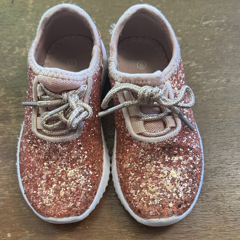 Sparkly Pink Kids Shoes